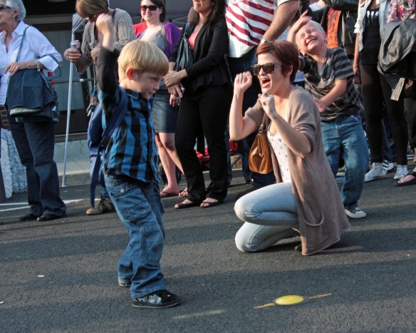 Kid Rocking Out